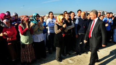 İşçilere motivasyon ziyareti