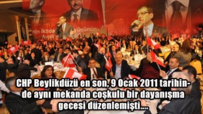 CHP'liler yemekte buluşuyor...