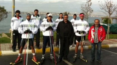 Milli kayakçılar aramızda...