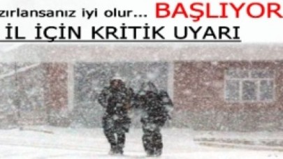 9 il için kritik uyarı