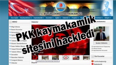 PKK kaymakamlık sitesini hackledi
