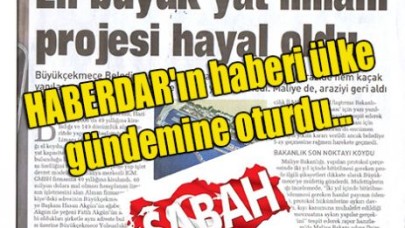 Haberimiz SABAH'ta..