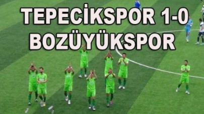 TEPECİKSPOR 1-0 BOZÜYÜKSPOR