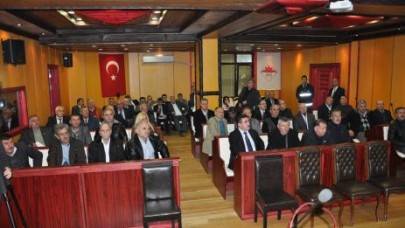 BÜYÜKŞEHİR KANUNU’NU MUHTARLARA ANLATTI