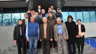 İşçilere moral ziyareti