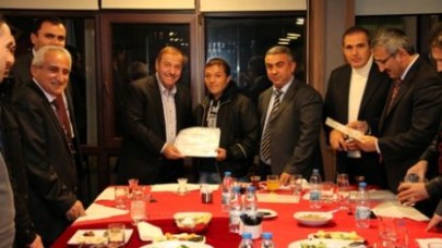 Tokatlı futbolcuların gurur yemeği