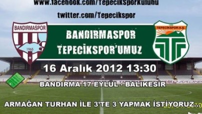 Tepecikspor, bandırma yolcusu