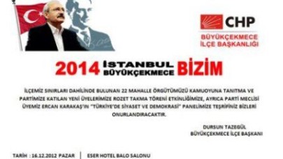 CHP'liler buluşuyor