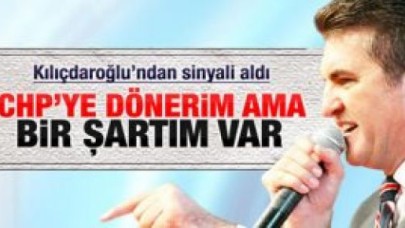 Sarıgül: 8 bin kişiyle CHP'ye dönerim
