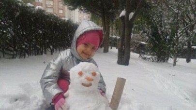 Beylikdüzü’nün kar fotoğrafları sosyal ağlarda