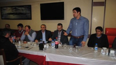 Togay Çoban mükellefleriyle buluştu