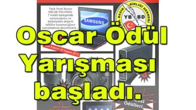 Oscar Ödül Yarışması başladı.