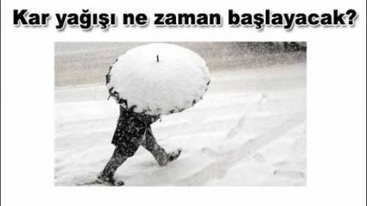 İstanbul'da kar alarmı verildi