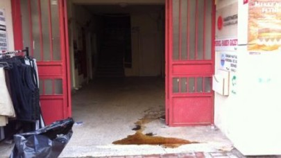 İş hanı pislik içerisinde!