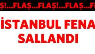 İstanbul'da deprem oldu