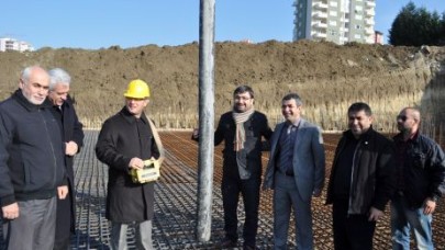 AK Parti yönetimi temel atma töreninde