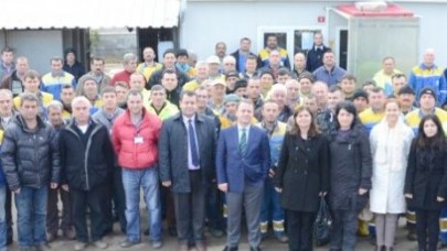 IŞIKLAR PARK VE BAHÇELER PERSONELİYLE BULUŞTU