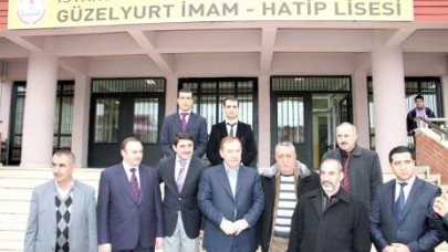 Kadıoğlu imam hatip lisesini ziyaret etti