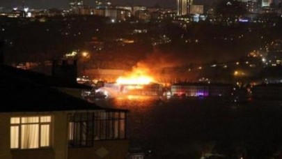 Galatasaray Üniversitesi'nde yangın