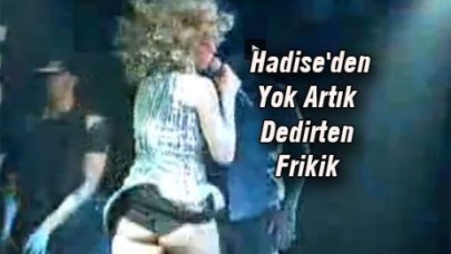 Hadise'den Yok Artık Dedirten Frikik