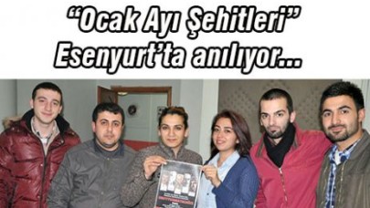 “Ocak Ayı Şehitleri” Esenyurt’ta anılıyor...