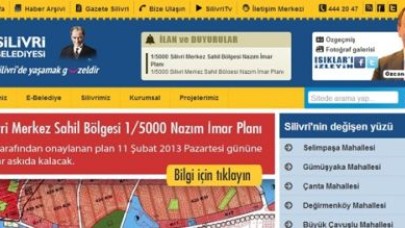 Silivri Belediyesi web sitesi yenilendi