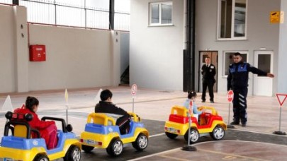 Miniklere Trafik eğitimi