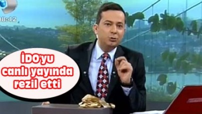 İDO'yu canlı yayında rezil etti