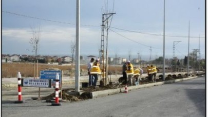 Büyükçekmece de ağaç dikimi devam ediyor…