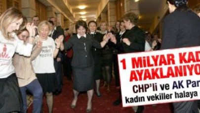 Kadına şiddete son!