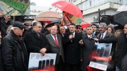 CHP'lilerden rant protestosu