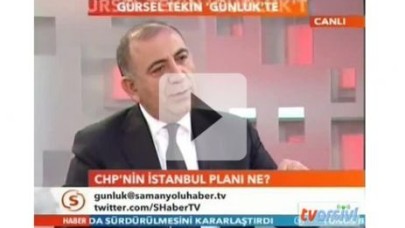 Tekin; “Sarıgül şu anda muhatabımız değil''