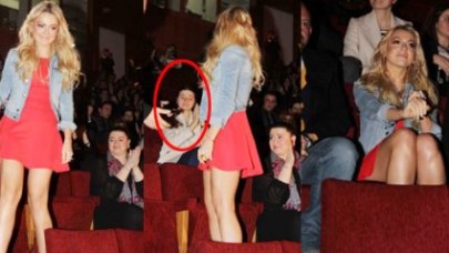 Hadise Mini Etek Kurbanı