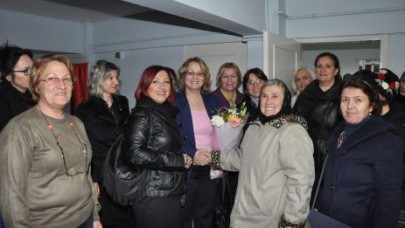 Komşu ilçeden ziyaret