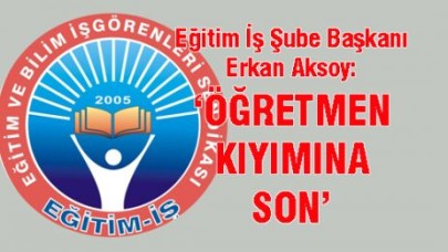 ‘ÖĞRETMEN KIYIMINA SON’