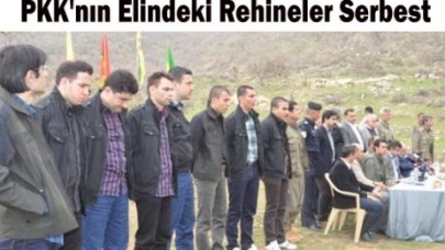 PKK'nın Elindeki Rehineler Serbest