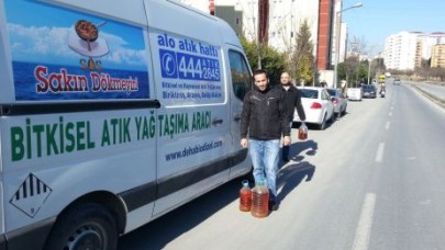 Beş litre atık yağ getirene bir litre ayçiçek yağı hediye