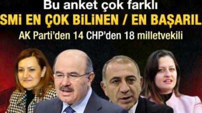 CHP'li ve AK Partili vekillerin performans ölçümü