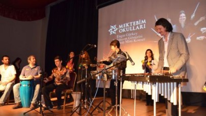 Engin Gürkey ile perküsyon gösterisi