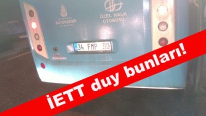 İETT duy bunları!