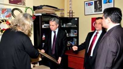 Uzun, “sosyal market” projesini yerinde inceledi