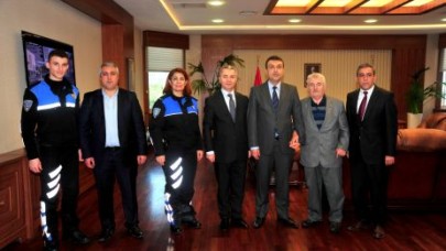 Yanmaz, Uzun'u makamında ziyaret etti