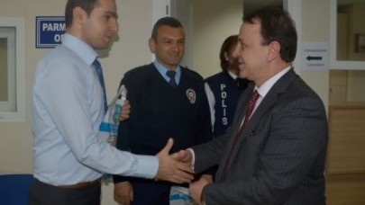 Işıklar’dan emniyet mensuplarına ziyaret