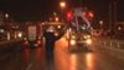 Küçükçekmece'de Tafik Kazası 1 Ölü, 3 Yaralı