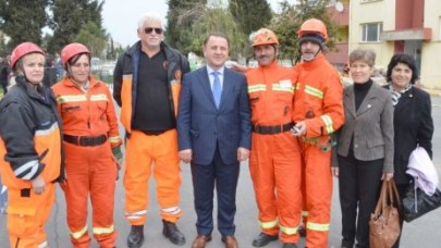 Selimpaşa afet konteynırı gönüllülere teslim edildi