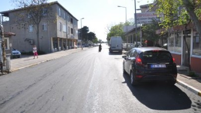 Kavaklı yolu asfalt çalışması tamamlandı