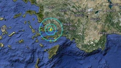 Muğla'da deprem