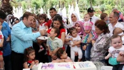 Esenyurtlu tüp bebekler buluştu