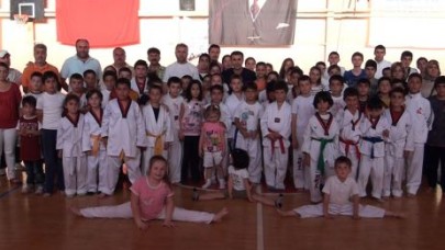 Birlik tekvandocuları ziyaret etti