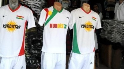 ‘Kürdistan’ tişörtleri satışta